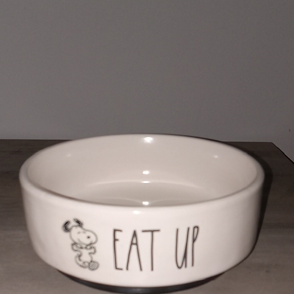 Peanuts x Rae Dunn Other - Snoopy Ceramic Pet Bowl Brand New